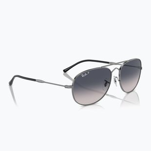 Sonnenbrille Ray-Ban Bain Bridge gunmetal/blue polarized