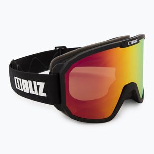 Skibrille Bliz Rave matt black/brown red