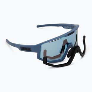 Sonnenbrille Bliz Fusion Small matt blue/smoke w ice blue multi
