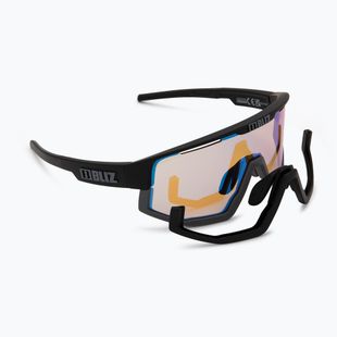 Sonnenbrille Bliz Fusion Small Nano Optics Nordic Light matt black/coral/orange blue