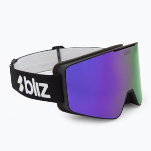Skibrille Bliz G001S matte black/brown/purple multi