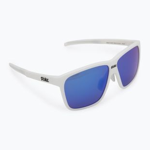 Bliz A001 matte weiß/grau blau multi Sonnenbrille