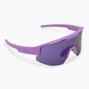 Bliz Matrix Kleine matte lila/graue lila Spiegel Sonnenbrille