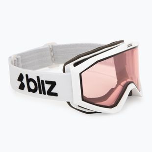 Kinderskibrille Bliz Liner Jr matte white/pink
