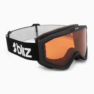 Kinder-Skibrille Bliz Liner Jr matte black/orange