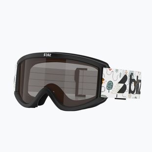 Kinder-Skibrille Bliz Pixie Jr matte black/brown