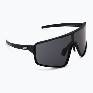 Bliz P001S mattschwarze/rauchfarbene Sonnenbrille