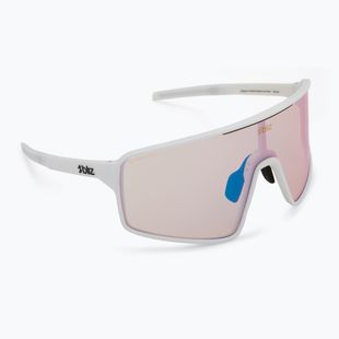 Bliz P001 Nano Optics Nordic Light matt weiß/koralle/orange blau multi Sonnenbrille