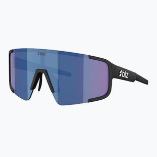 Sonnenbrille Bliz P003 Small matte black/grey blue mirror
