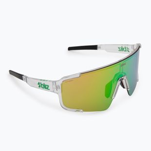 Sonnenbrille Bliz P003 transparent white/brown green multi