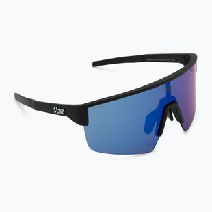 Sonnenbrille Bliz P004 Small matte black/grey blue mirror
