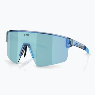 Sonnenbrille Bliz P004 Small transparent blue/smoke ice blue multi