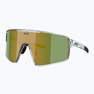 Sonnenbrille Bliz P001 transparent white/brown green multi