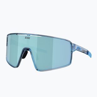 Sonnenbrille Bliz P001 transparent blue/smoke ice blue multi
