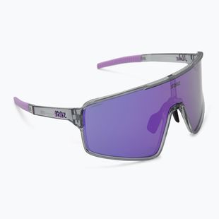 Sonnenbrille Bliz P001S crystal black/grey purple multi