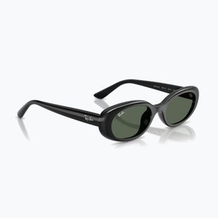 Sonnenbrille Ray-Ban RB4441D Bio-Based black/dark green