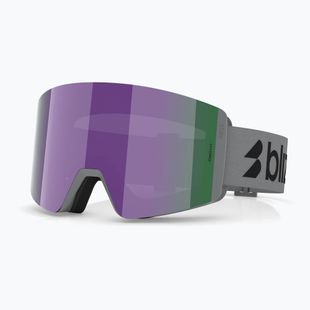 Skibrille Bliz G003 matte grey/brown/purple multi