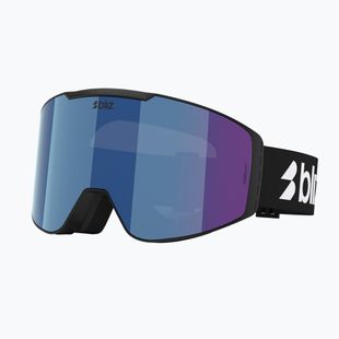 Skibrille Bliz G004 matte black/brown/blue multi