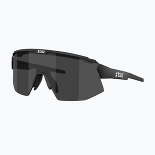 Sonnenbrille Bliz Breeze Small matte black/smoke/orange