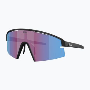 Sonnenbrille Bliz P006 matte black/nano optics violet blue multi