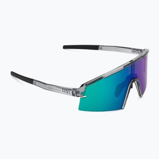 Sonnenbrille Bliz P006S crystal black/green green multi