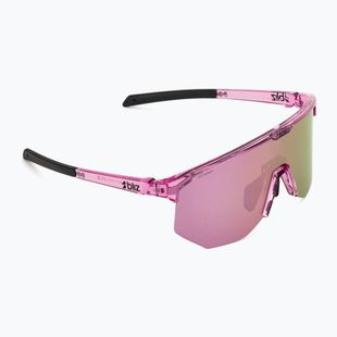 Sonnenbrille Bliz Hero Small transparent pink/brown rose multi