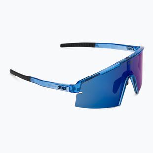 Sonnenbrille Bliz P006 transparent blue/smoke blue multi