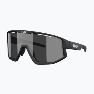 Sonnenbrille Bliz Fusion matte black/smoke silver mirror