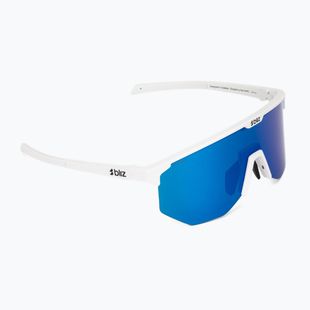 Sonnenbrille Bliz Hero matte white/smoke blue multi