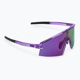 Sonnenbrille Bliz P006 transparent purple/smoke purple mirror