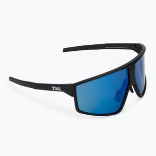 Sonnenbrille Bliz P002 matte black/smoke blue multi