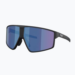 Sonnenbrille Bliz P002 matte black/smoke blue multi