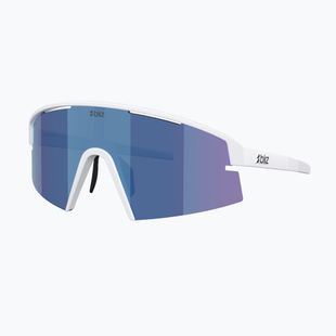 Sonnenbrille Bliz P006S matte white/smoke purple mirror