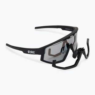 Sonnenbrille Bliz Vision matte black/smoke silver mirror