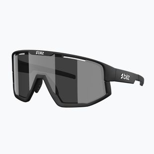 Sonnenbrille Bliz Vision matte black/smoke silver mirror