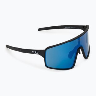 Sonnenbrille Bliz P001S matte black/smoke blue multi