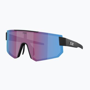 Sonnenbrille Bliz P005 matte white/smoke blue multi