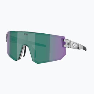 Sonnenbrille Bliz P005 crystal black/green green multi