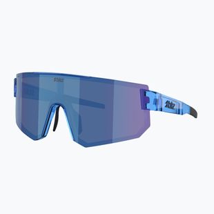 Sonnenbrille Bliz P005 transparent blue/smoke blue multi