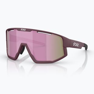 Sonnenbrille Bliz Fusion Small matte burgundy/brown rose multi