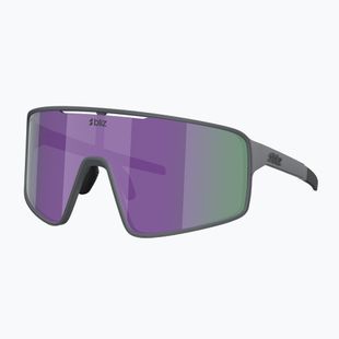 Sonnenbrille Bliz P001 matte grey/smoke purple multi