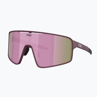 Sonnenbrille Bliz P001S matte burgundy/brown rose multi