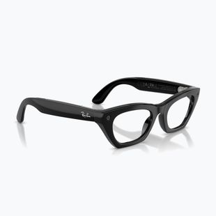 Brille mit Kamera Ray-Ban Meta Zena shiny black/clear