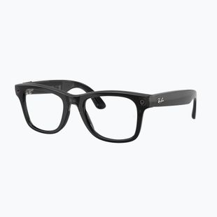 Brille mit Kamera Ray-Ban Meta Wayfarer transp. black/trs aquamarine