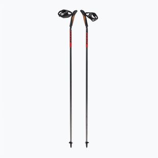 Fizan Carbon 3K Impulse rot/grau Nordic Walking Stöcke
