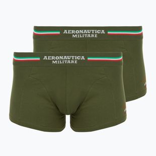 Boxershorts Aeronautica Militare AM1UBX001 Trunk 2 Paare military