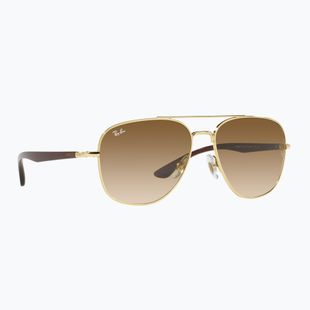 Sonnenbrille Ray-Ban RB3683 arista gold/brown