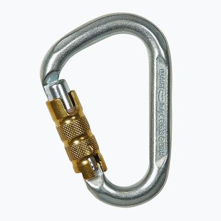 Karabiner Climbing Technology Snappy Steel CF TG Triplex silver/ gold