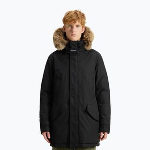 Jacke Herren Woolrich Polar High Collar Fur black