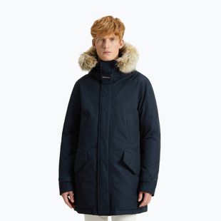 Jacke Herren Woolrich Polar High Collar Fur melton blue